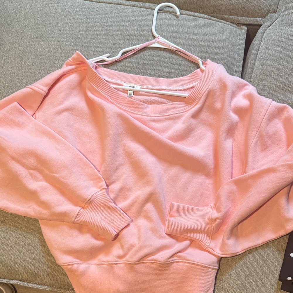 Pink Crewneck Sweatshirt